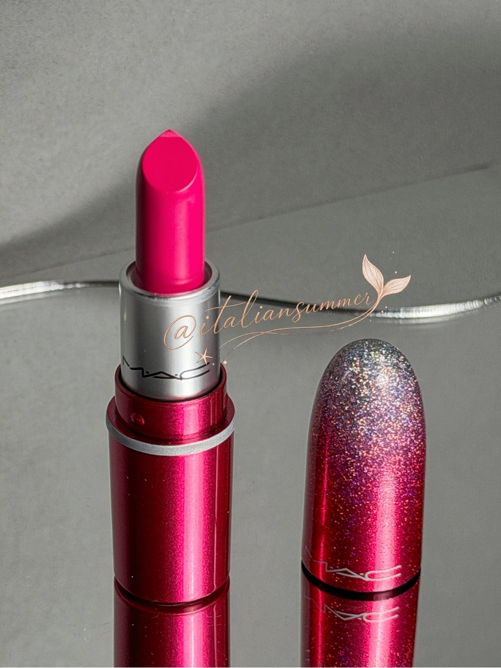 MAC Breathing Fire Mini Lipstick RARE Discontinued Travel Size New